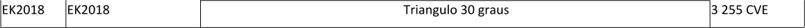 EK2018 EK2018 Triangulo 30 graus 3 255 CVE